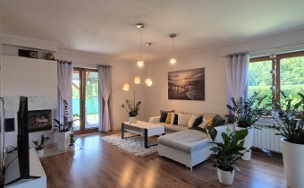 -salon z wyjściem na ogórd